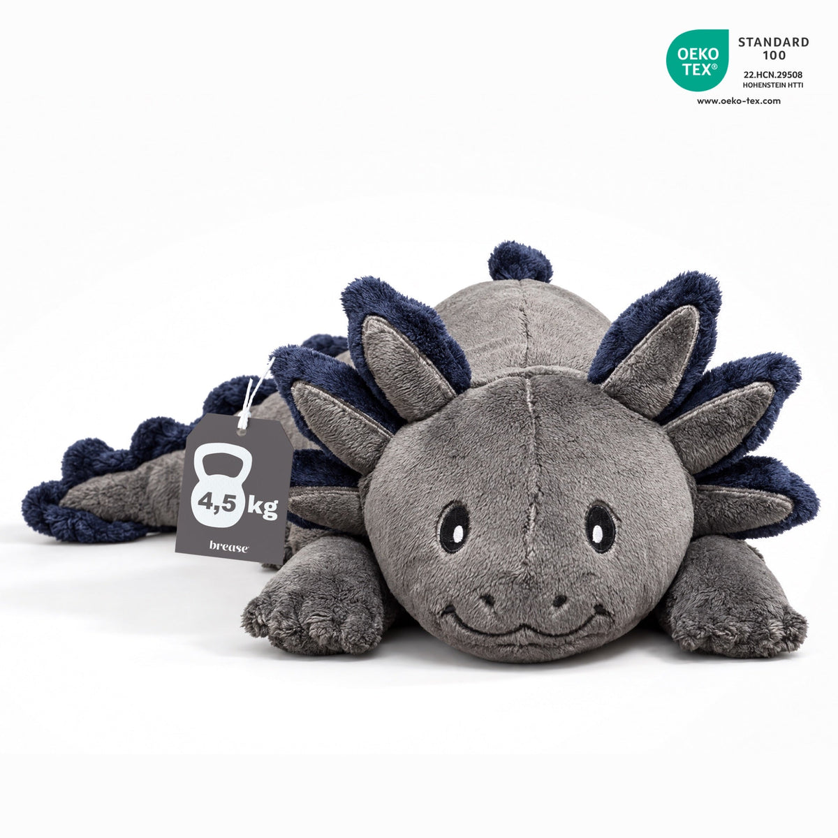 Weighted Axolotl in Blue Flame, 4.5 kg #Weight_4,5 kg