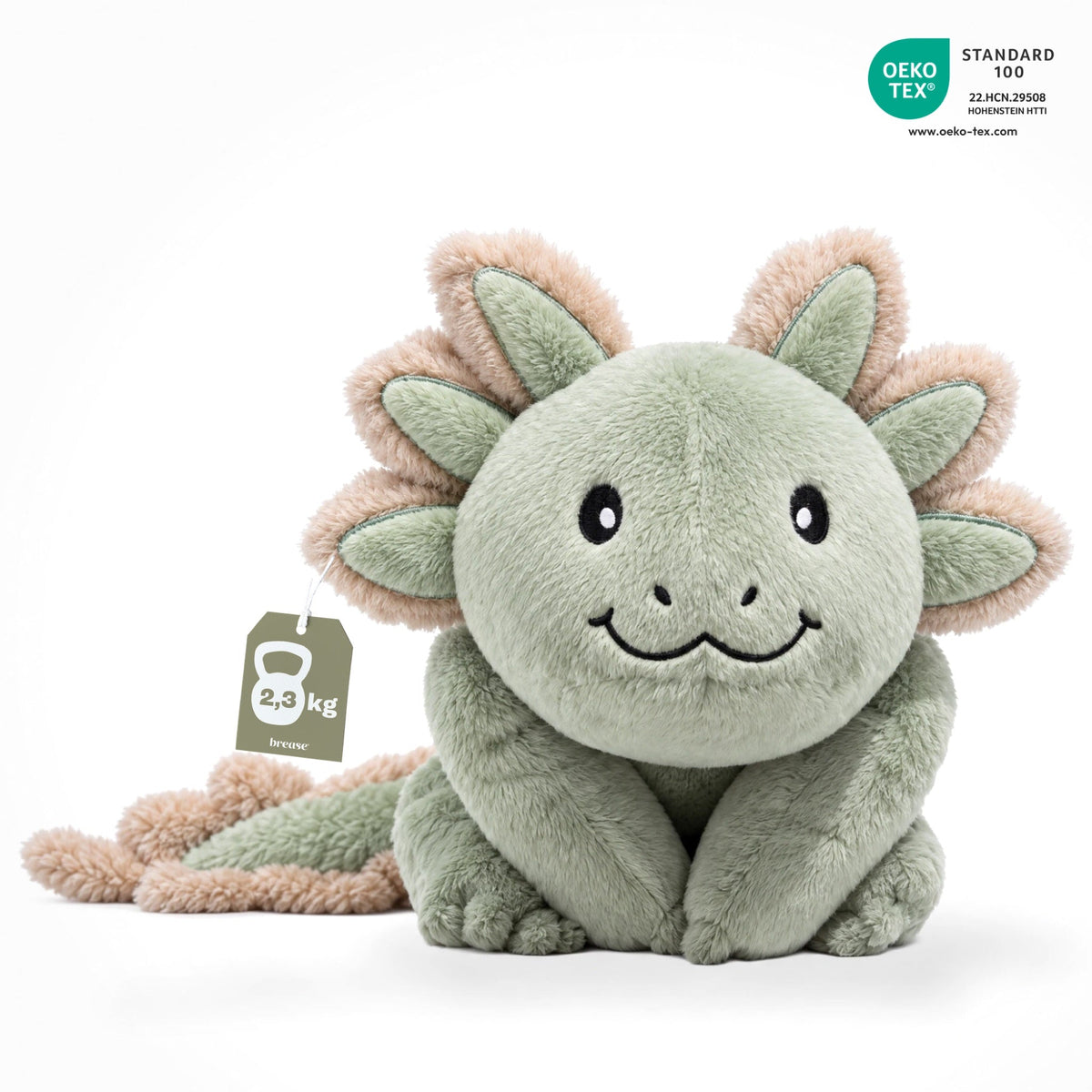 Weighted Axolotl in Matcha, 2.3 kg #Colour_Matcha