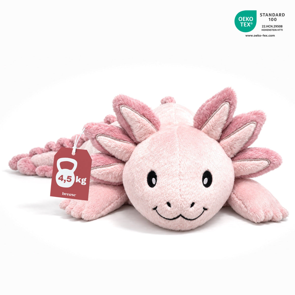 Weighted Axolotl in Pink, 4.5 kg #Weight_4,5 kg