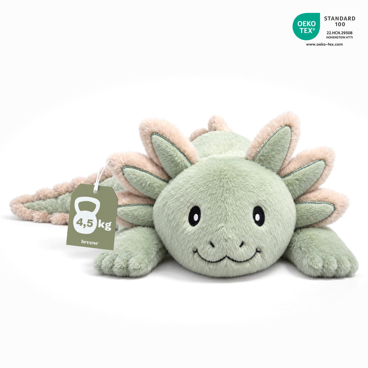 Weighted Axolotl in Matcha, 4.5 kg #Weight_4,5 kg