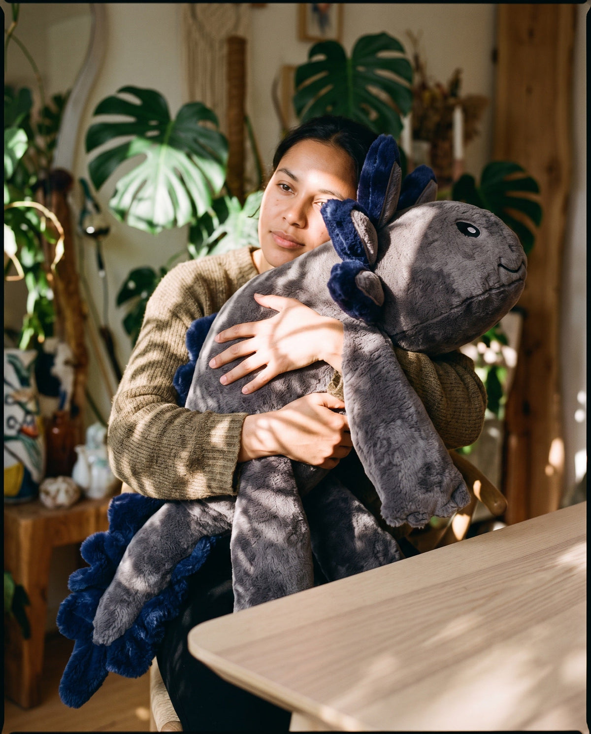 Weighted Axolotl Blue Flame, 4.5 kg #Weight_4,5 kg
