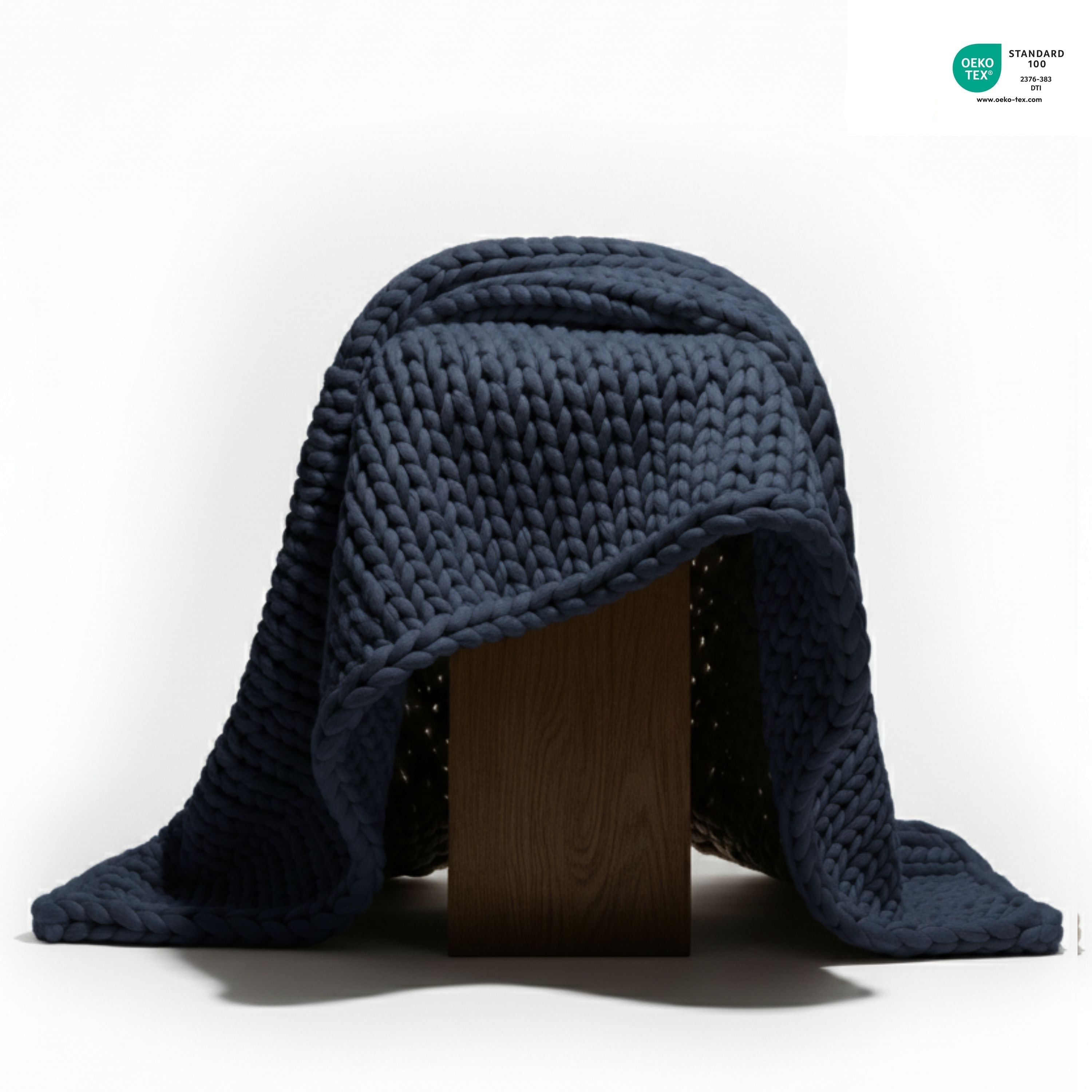 Handgestrickt Gewichtsdecke