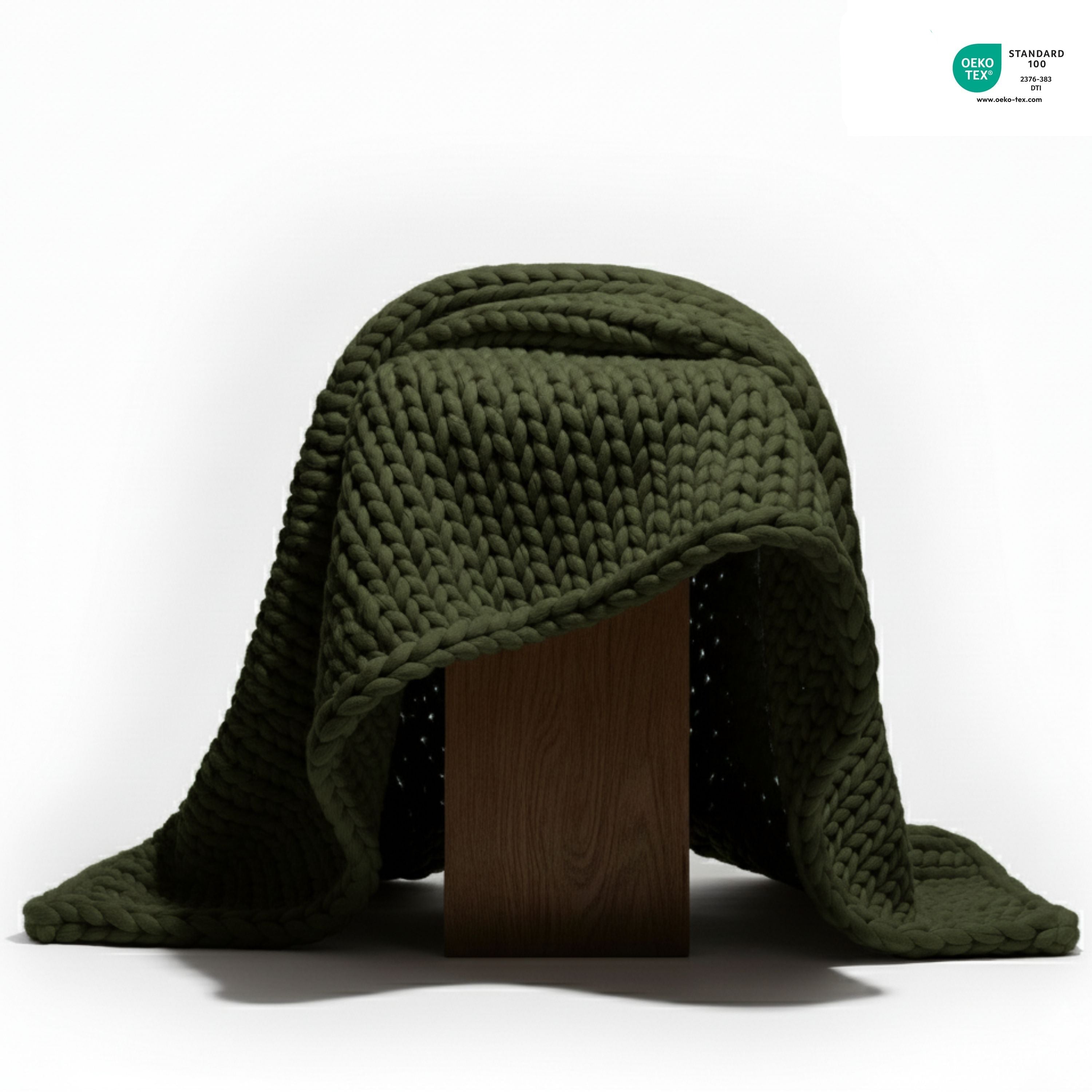 Handgestrickt Gewichtsdecke