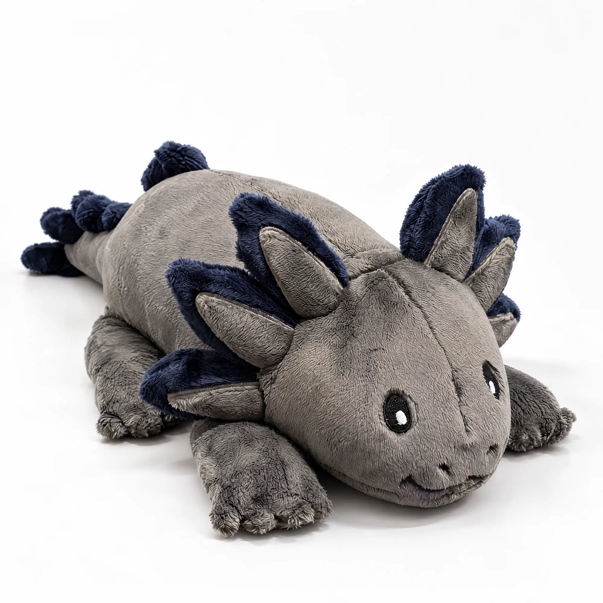 Weighted Axolotl in Blue Flame, 2.3 kg, low studio angle