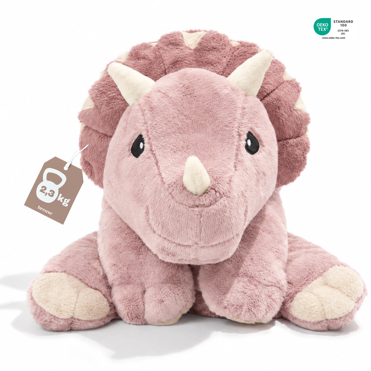 Weighted Dinosaur in Wild Rose, 2.3 kg #Colour_Wild Rose
