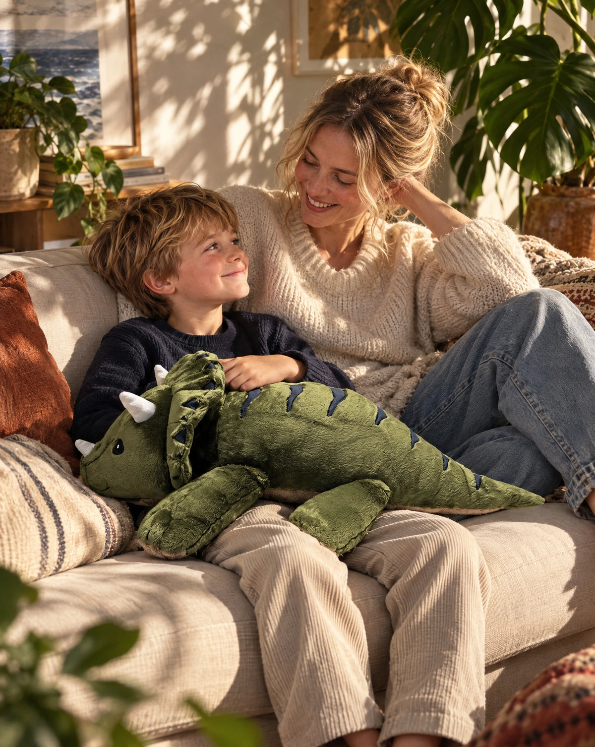 Weighted Dinosaur 5lb #Colour_Green