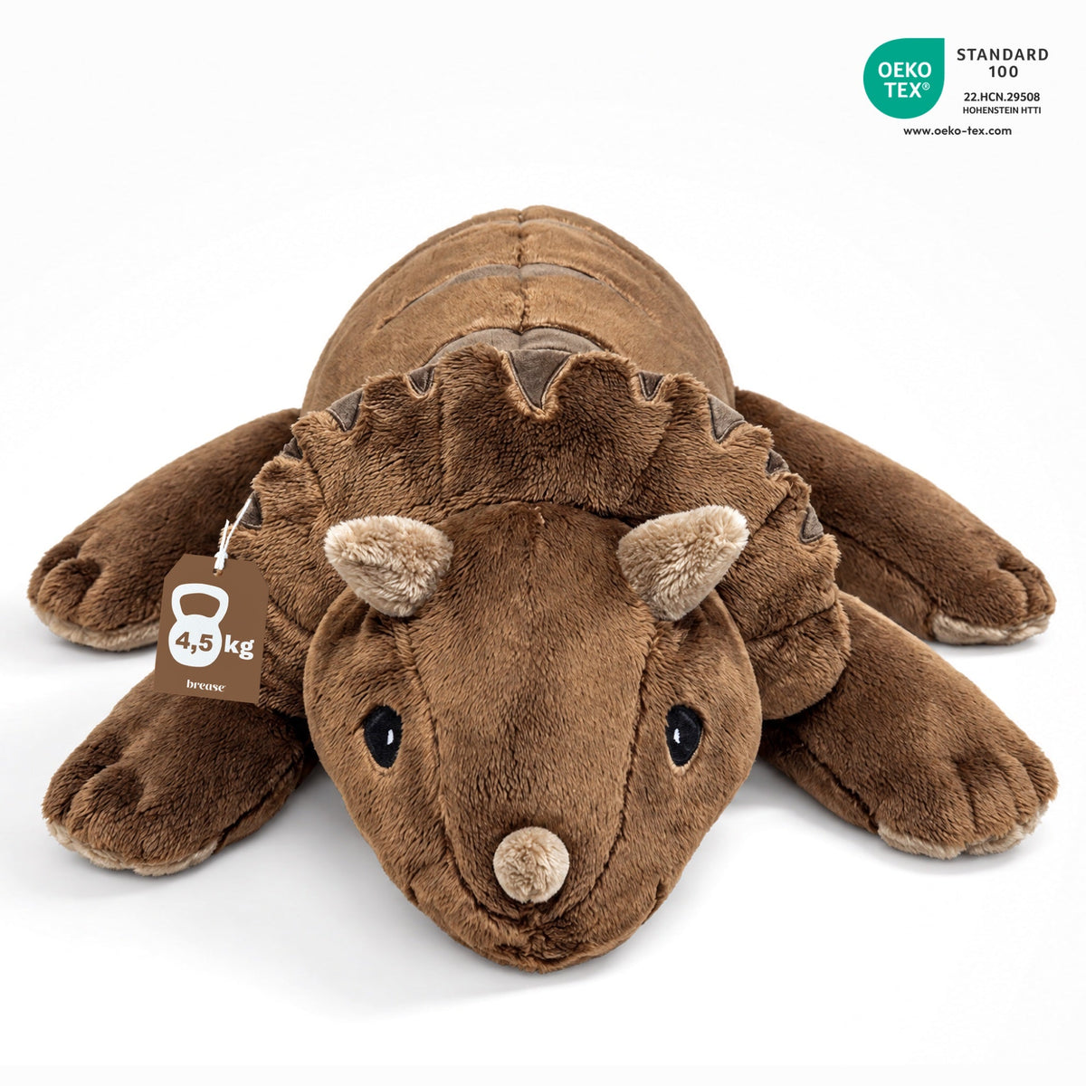 Weighted Dinosaur in Coffee, 4.5 kg #Weight_4,5 kg