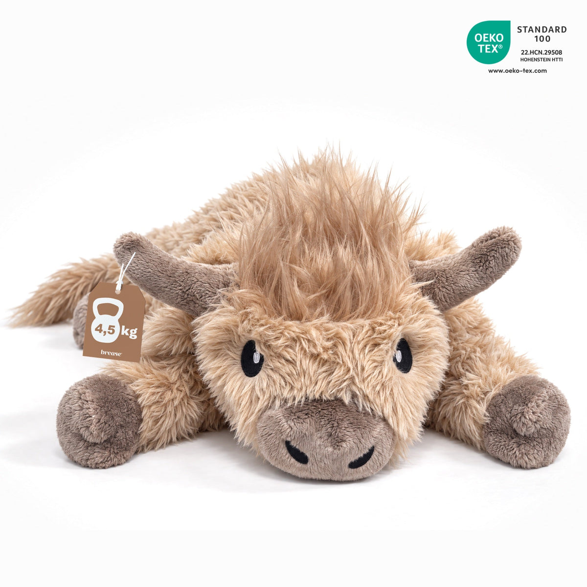 Weighted Highland Cow Oat, 4.5 kg #Weight_4,5 kg