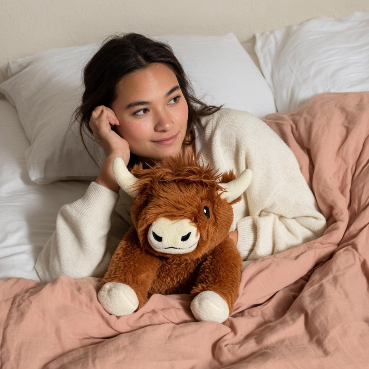 Brease® Weighted Highland Cow 2,3KG - Shipping 05 Nov 2025
