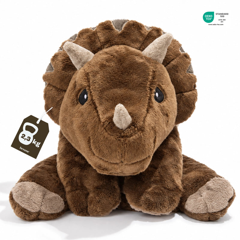 Tyngdebamse Dino 2,3 kg – Coffee